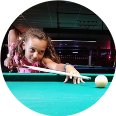 VIP Billiards is fun for any age